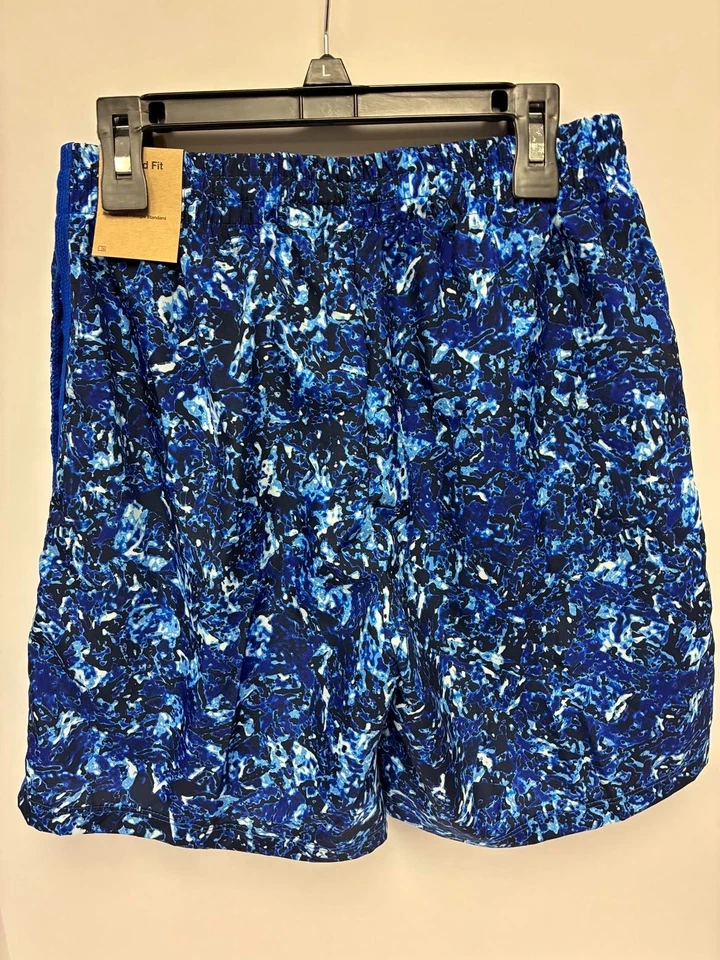 Nike Dri-Fit Shorts Youth Kids Boys Size L White Black Blue FV0275-480