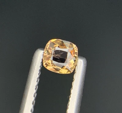 Light Yellow Phantom Rare Axinite Cushion Cut From Pakistan Loose Gemstone - Image 1 of 4