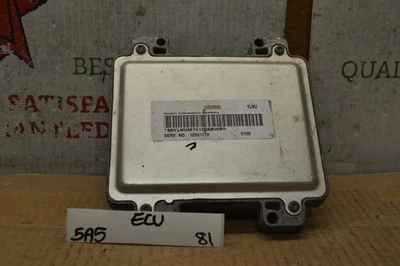 Chevrolet Uplander 2005 unidad informática motor ECU 12591279 módulo 81-5A5 Foto 1 de 4