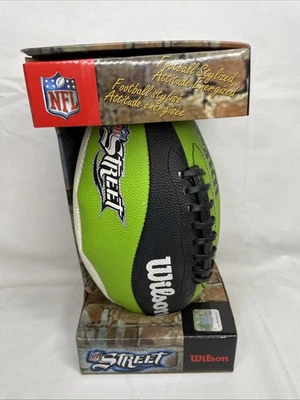Wilson NFL Street Promo Junior Football PS2 GameCube Xbox Black Green - Image 1 of 4