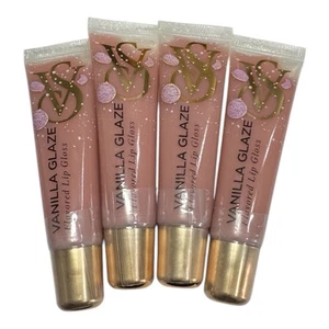 (4) Victoria's Secret VANILLA GLAZE Flavored Lip Gloss New Sealed - Picture 1 of 1