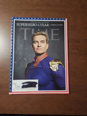 TIME Magazine - Homelander Superhero of the Year Antony Starr The Boys June 2024 - Image 1 of 2