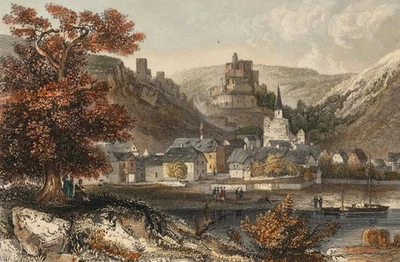 WINKLES (*1801) nach VERHAS (*1811), Balduinstein an der Lahn, Sst. Romantik - Bild 1 von 4