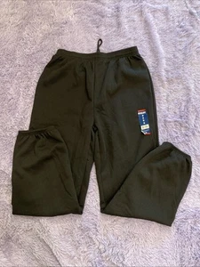 Mission Ridge Small Black Mens Sweat Pants Pull On Drawstring - Picture 1 of 4