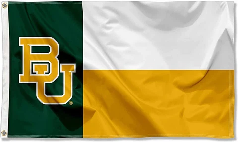 Baylor Bears State of Texas Large Grommet Banner Flag Cover