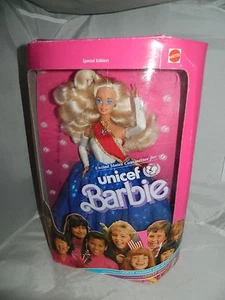 Special Edition Mattel UNICEF Barbie Doll In Original Box - Picture 1 of 5