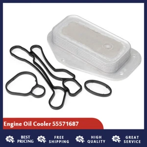 1X Enfriador de aceite de motor apto para Chevrolet Aveo Aveo5 Cruze 2009-2015 555603 55571687 - Imagen 1 de 14