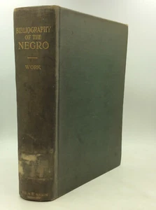 A BIBLIOGRAPHY OF THE NEGRO IN AFRICA AND AMERICA -1928- 1st ed. - Black History - Picture 1 of 6