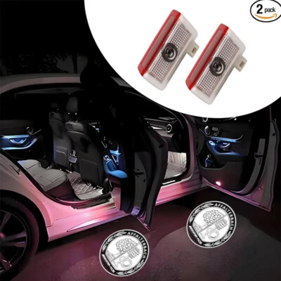 Luz de puerta HD Mercedes-Benz Puddle Ghost A B C E M GL ML OEM 2 piezas Foto 1 de 4