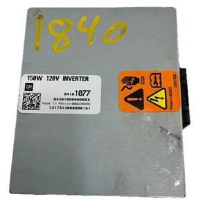 2018 CHEVROLET  TAHOE AC/DC POWER INVERTER CONTROL MODULE UNIT 84181077 OEM - Picture 1 of 9