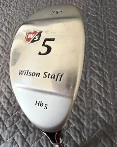 Wilson Staff Hb5 #5 Hybrid 25 degree w/ Nano Tech Graphite S Flex - Picture 1 of 16