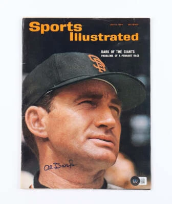 Alvin Dark Signed (Beckett) 1964 "Sports Illustrated" Magazine - Image 1 of 2