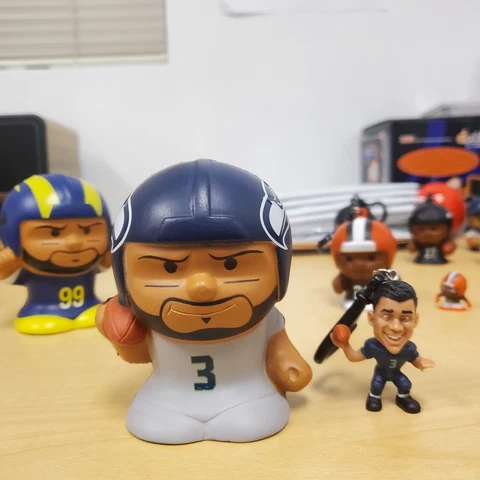 Russell Wilson Remembrance - Seattle Jumbo Squeezy and BSB Minifig Cover