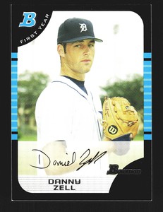 2005 Bowman Baseball First Year #231 Danny Zell