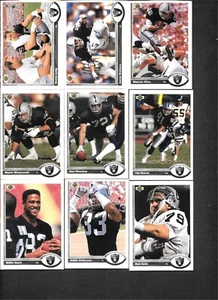 1991 Upper Deck Los Angeles Raiders Team Set, 16 Mint Condition Cards, Set Break - Bild 1 von 2