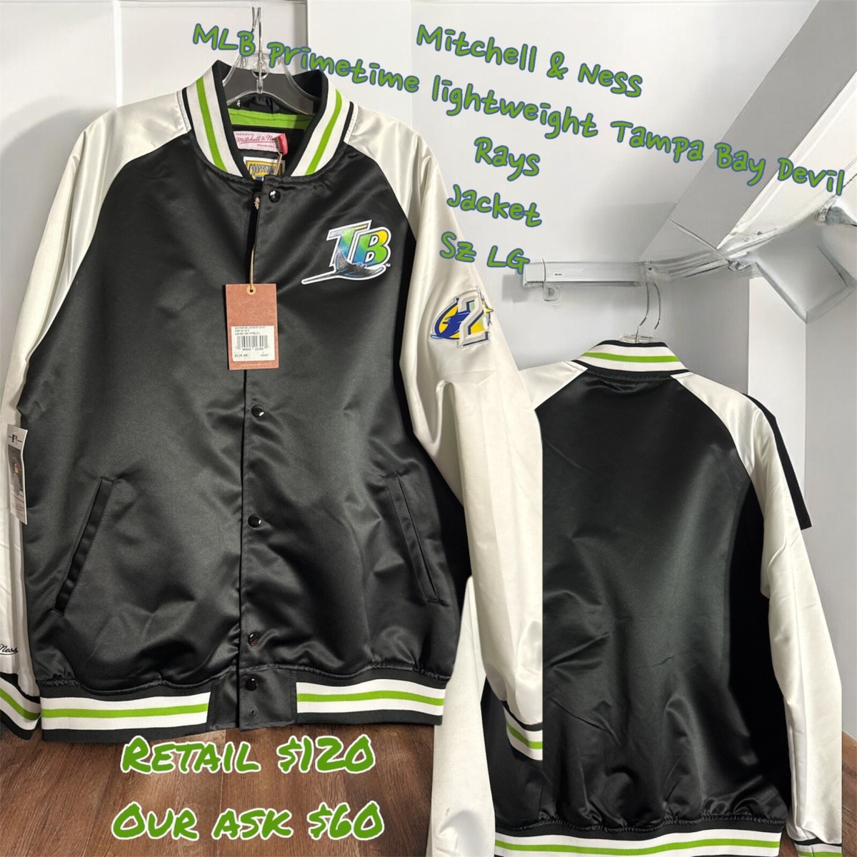 Tampa Bay Rays Devil MLB Jackets for sale | eBay Tampa Bay Rays Devil MLB Jackets for sale | eBay