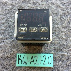 Omron E5CSV-R1T-F, Temperature Controller, 100-240 VAC, 50/60 HZ - Picture 1 of 7