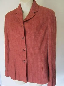 NWTs Ladies Tweed Look Blazer -6- Missy Career Dress Jacket Suit Coat MSRP $159. - Picture 1 of 12