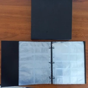 Zetta Florence Coin/ Slide Folder & Enclosed Slip Case 30 pages x 20 coins NEW - Picture 1 of 7