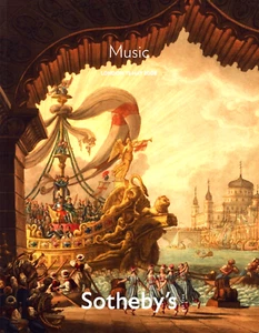 Sotheby's Auction Catalog London May 15, 2008 Music Mendelssohn Gluck Berlioz - Imagen 1 de 2