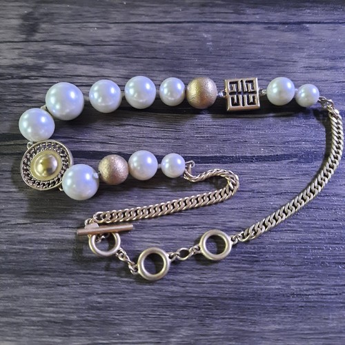 Collana Givenchy Perla Finta Vintage