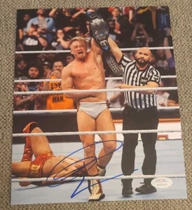 ILJA DRAGUNOV SIGNED 8X10 PHOTO WRESTLING NXT WWE PSA/DNA AUTHENTICATED#A016024 - Picture 1 of 3
