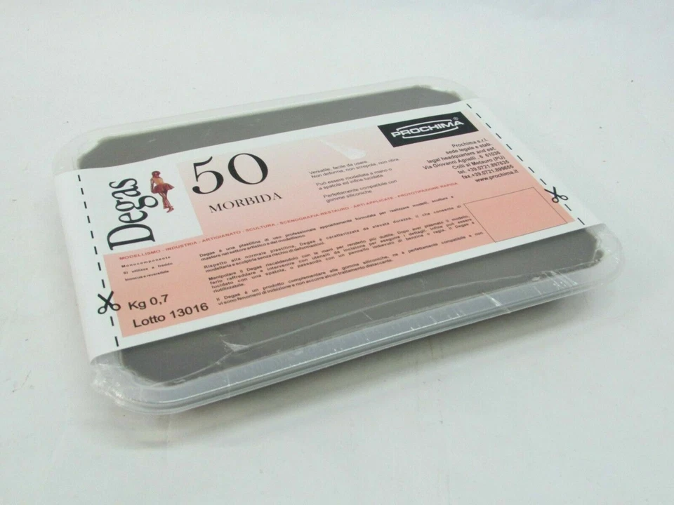 Prochima DEGAS 50 extra morbida 700gr plastilina - Immagine 1 di 1
