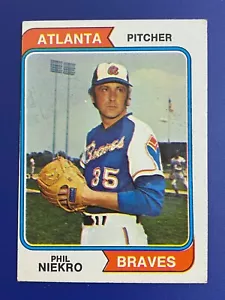 ⚾ 1974 Topps Baseball Base Card #29 Phil NIEKRO ⚾ - Picture 1 of 2