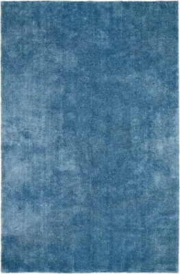 Room Size Bathroom Carpet, 5-Feet by 6-Feet, Basin Blue Foto 1 de 4
