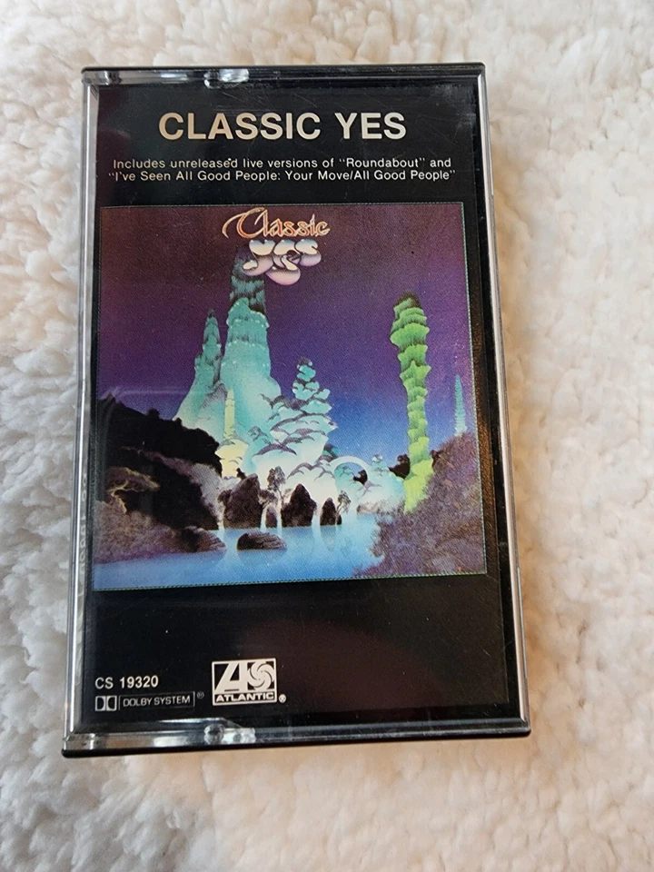 Yes - Classic Yes 1981 Cassette Tested Prog Rock Early Best Of Atlantic Records - Image 1 of 1