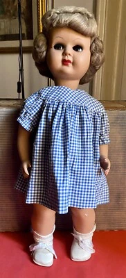 ANTICA BAMBOLA Anni '40 - Marca FATA Milano - 60 cm - Immagine 1 di 4
