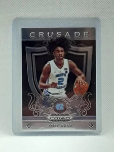 Coby White 2019-20 Prizm Draft Picks Basketball - Crusade #61 - North Carolina - Picture 1 of 2