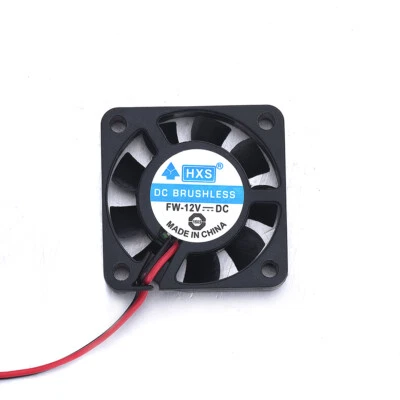 Cooling Computer Fan Small DC Brushless PC CPU Mini Silent Case Wire HKATOPS 12v - Image 1 of 4
