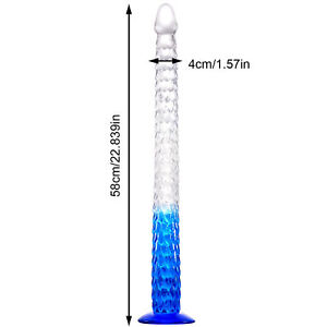 Dildo For Men Gay Anal Plug Dragon Scale 23"LONG Penis Suction Cup Women Sex Toy