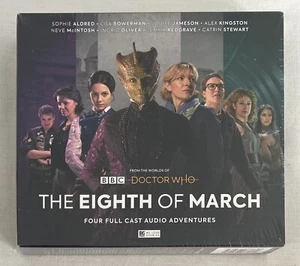 Doctor Who “The Eighth of March” CD NEW 4 FULL CAST AUDIO ADVENTURES Big Finish - Picture 1 of 2