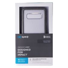 Speck Presidio V-grip Case for Samsung S10 Plus Clear Grey