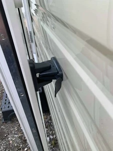 Graphite Door Clip For Static Caravan Catch Retainer Holder Door Lever Touring - Picture 1 of 6