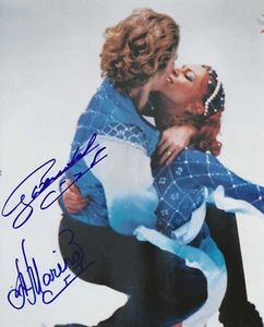 Signed MARINA ANISSINA & GWENDAL PEIZERAT 8x10 Photo Ice Skating Olympics w/COA - Picture 1 of 1