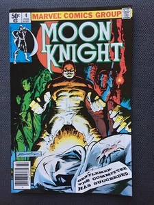 MOON KNIGHT #4, NM++, The Committee App.; Sienkiewicz Kunst; Kioskausgabe - Bild 1 von 2