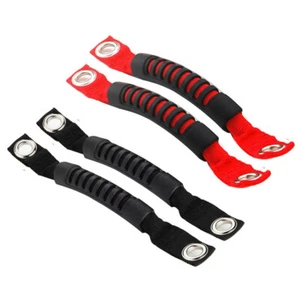Rubber Grab Grip Interior Handles Door Handle Fit for Jeep Wrangler JK/TJ/YJ/CJ - Picture 1 of 18