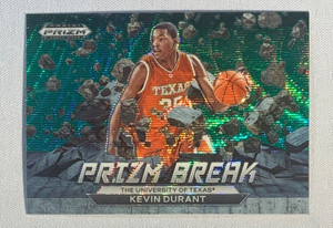 2023 Panini Prizm Draft Picks Prizm Break Kevin Durant GREEN WAVE
