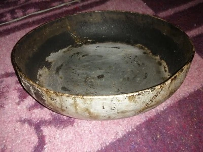 Sartén tradicional marroquí vintage hecha a mano sartén grande cocina marroquí  Foto 1 de 4