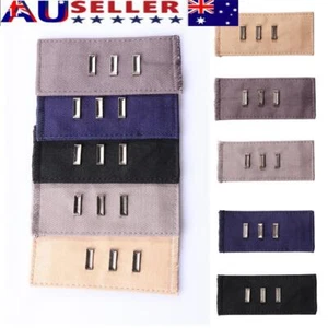 Jeans Maternity Trousers Skirts Pant Extender Belt Hooks Button Waist Band - Picture 1 of 20