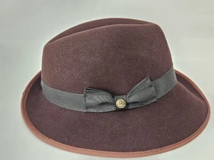 Goorin Bros Fedora Hut Heisenberg Stetson Dobbs Breaking Bad Burgund Größe 7 M - Bild 1 von 10