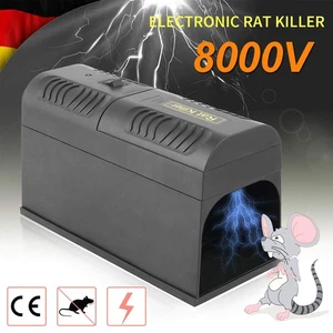 Ratten Köderbox Rattenbox Rattenfalle für Rattengift zur Rattenbekämpfung 8000V - Bild 1 von 24