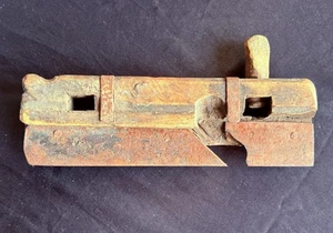 Avión arado de madera antiguo 1840 - Imagen 1 de 4
