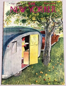 1951 New Yorker Magazine (nur Cover) 15. September Künstler G-Preis tolle Farbe - Bild 1 von 3