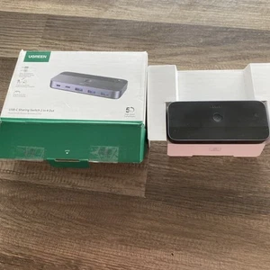 UGREEN USB 3.0 Switch 2 Computadoras Compartiendo Dispositivos USB C & A 4 Puertos USB Switch/c - Imagen 1 de 8