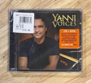Yanni Voices by Yanni (CD + DVD, Deluxe 2-Disc Set, 2009) Ric Wake, Neu Sealed - Bild 1 von 4