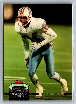 1992 Stadium Club #373 Haywood Jeffires - Image 1 of 2